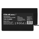 Qoltec AGM akkumulátor 12 V / 0,8 Ah, karbantartásmentes, LongLife