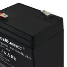 Qoltec karbantartásmentes AGM akkumulátor 6 V / 4,5 Ah UPS-hez, mérleghez és pénztárgéphez