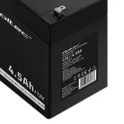 Qoltec karbantartásmentes AGM akkumulátor – 12 V, 4,5 Ah