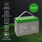 Qoltec AGM akkumulátor 12 V, 100 Ah, VRLA, 28,1 kg