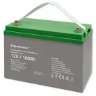 Qoltec AGM akkumulátor 12 V, 100 Ah, VRLA, 28,1 kg