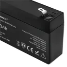 Qoltec karbantartásmentes AGM akkumulátor, 6 V / 1,3 Ah