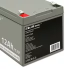 Qoltec AGM akkumulátor 12 V / 12 Ah, VRLA, T2 csatlakozóval