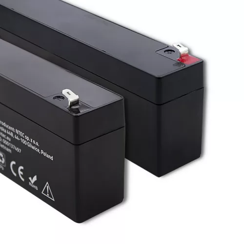 Qoltec karbantartásmentes AGM akkumulátor 12 V / 2,3 Ah – VRLA, T1