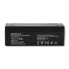 Qoltec karbantartásmentes AGM akkumulátor 12 V / 2,3 Ah – VRLA, T1