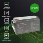 Qoltec AGM akkumulátor 12 V 150 Ah, VRLA, T16 (M8)