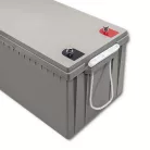 Qoltec AGM akkumulátor 12 V, 200 Ah, 54,1 kg – karbantartásmentes, LongLife