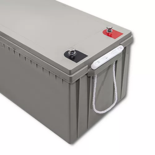 Qoltec AGM akkumulátor 12 V, 200 Ah, 54,1 kg – karbantartásmentes, LongLife