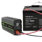 Qoltec karbantartásmentes AGM akkumulátor 12 V / 80 Ah, 23,5 kg