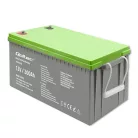 Qoltec Deep Cycle gélakkumulátor 12 V, 200 Ah, 62,5 kg