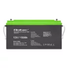Qoltec VRLA zselés akkumulátor 12 V / 150 Ah – karbantartásmentes