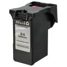 VHBW Lexmark 32, 18C0034, 18C0032 Tintenpatrone - Schwarz, Wiederbefüllt 22 ml