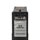 VHBW Lexmark 32, 18C0034, 18C0032 Tintenpatrone - Schwarz, Wiederbefüllt 22 ml