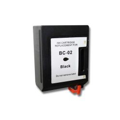   Canon BC-01, BX-02, BC-02 Tintapatron - Fekete, Újratöltött 23 ml