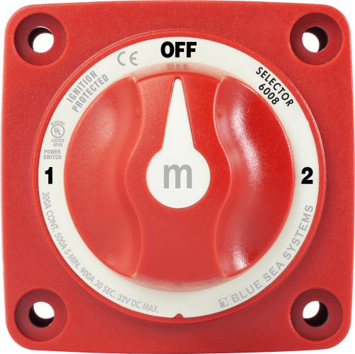 m-Series Selector 3 Positionen Akkuschalter - Rot