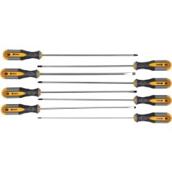 VOREL Extra long screwdriver set, 8 pcs 60990
