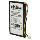 VHBW GPS Battery for TomTom - 1300 mAh 3.7 V Li-polymer