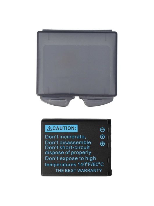 Panasonic CGA-S007A/B, CGA-S007E, CGA-S007, CGA-S007A/1B akkumulátor - 650 mAh, 3,6 V, Li-Ion