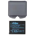 VHBW Panasonic CGA-S007A/B, CGA-S007E, CGA-S007, CGA-S007A/1B Akku - 650 mAh, 3,6 V, Li-Ion