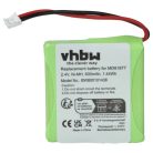 VHBW Telefon Akku GP0827, 5M702BMX, GP0748, GP0747, GP0735 - 600 mAh 2,4 V NiMH