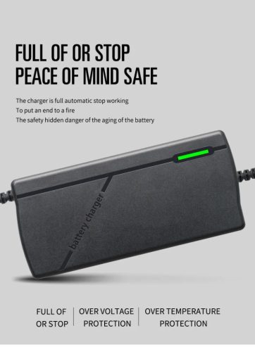 36V 2A DC Lithium-ion Battery Charger for Ebike and Electric Scooter - EU Plug