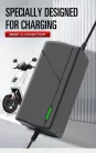 72V 5A Lithium-ion Battery Charger - Intelligent Charging System, 84V Output