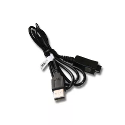   VHBW USB Datenkabel / Ladegerät für HP IPAQ PDA Gerät - 130 cm schwarz