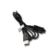 VHBW USB Data Cable / Charger for HP IPAQ PDA device - 130 cm black