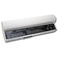   Notebook akkumulátor  Asus AL22-703-hoz - 4400 mAh 7,4 V Li-Ion, fehér