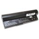 Notebook akkumulátor  Asus AL22-703-hoz - 6600 mAh 7,4 V Li-Ion, fekete