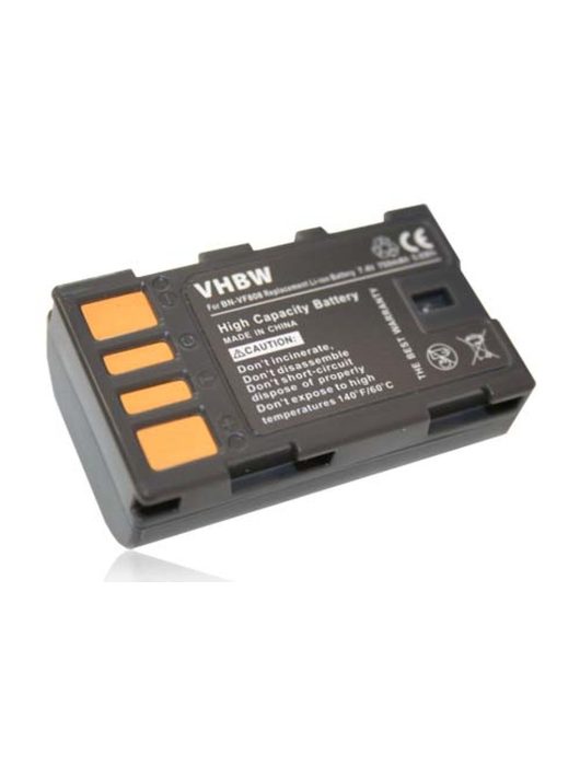 Videokamera akkumulátor JVC BN-VF808, BN-VF815, BN-VF808U, BN-VF815U - 750 mAh 7,4 V Li-Ion