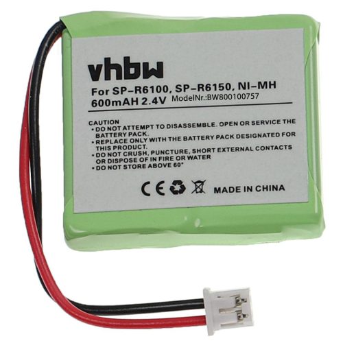 Vezetékes telefon akku GP5M2BMXZ, T304, E47H, GP0830, BC102168, CP25, 82H - 500 mAh 2,4 V NiMH