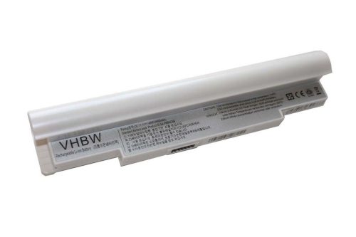 VHBW Notebook akkumulátor  Samsung AA-PB8NC6B, AA-PB8NC6M - 4400 mAh 11,1 V Li-Ion, fehér