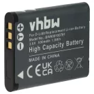 VHBW Panasonic VW-VBX070E, VW-VBX070 Akku - 500 mAh, 3,6 V, Li-Ion