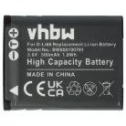 VHBW Panasonic VW-VBX070E, VW-VBX070 Akku - 500 mAh, 3,6 V, Li-Ion