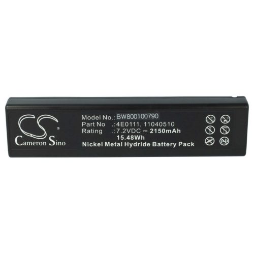 VHBW Akku Citizen PN-60, KC69801 - 2150 mAh, 7,2 V, NiMH