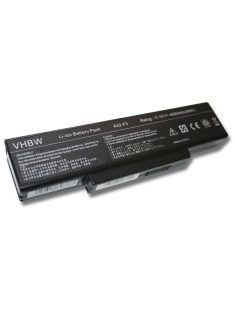   Notebook akkumulátor  Asus A33-F3, A32-Z96, A32-Z94, A32-F3 - 4400 mAh 11,1 V Li-Ion, fekete