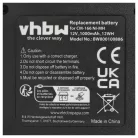 VHBW Radio Battery Icom BP-166, CM-166, CM-166S, CM-22A - 1000 mAh 12 V NiMH