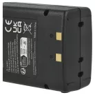 VHBW Radio Battery Icom BP-166, CM-166, CM-166S, CM-22A - 1000 mAh 12 V NiMH