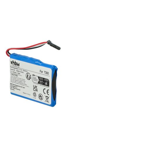 VHBW GPS Akku für Mitac - 750 mAh 3,7 V Li-Ion