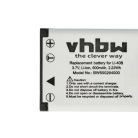 VHBW Casio NP-80 battery - 500 mAh, 3.6 V, Li-Ion