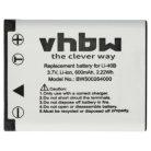 VHBW Casio NP-80 battery - 500 mAh, 3.6 V, Li-Ion