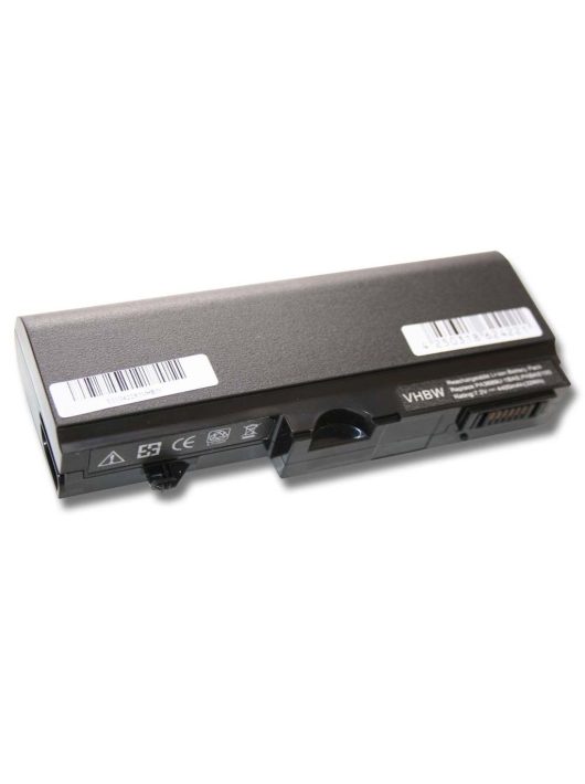 Notebook akkumulátor  Toshiba PA3689U-1BRS, PA3689U-1BAS, PA3689 - 4400 mAh 7,2 V Li-Ion, fekete