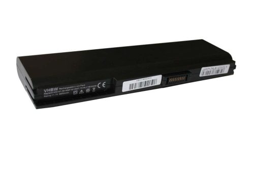 Notebook akkumulátor  Asus 70-NLV1B2000M, 90-NLV1B1000T - 6600 mAh 11,1 V Li-Ion, fekete