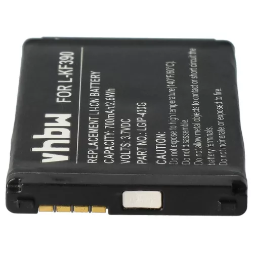 VHBW Mobiltelefon Akku LG IP-430G - 700 mAh 3,7 V Li-Ion