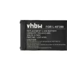 VHBW Mobiltelefon Akku LG IP-430G - 700 mAh 3,7 V Li-Ion