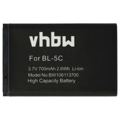 VHBW GPS Akku Garmin 010-10840-00, 361-00031-00 - 700 mAh 3,7 V Li-Ion