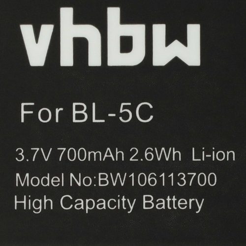 VHBW GPS Akku Garmin 010-10840-00, 361-00031-00 - 700 mAh 3,7 V Li-Ion
