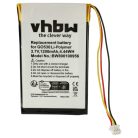 VHBW GPS Akku 1697461, AHL03714000, VF8 - 1200 mAh 3,7 V Li-Polymer