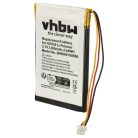 VHBW GPS Akku 1697461, AHL03714000, VF8 - 1200 mAh 3,7 V Li-Polymer